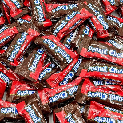 Goldenberg's Peanut Chews Dark Chocolate 4 lb