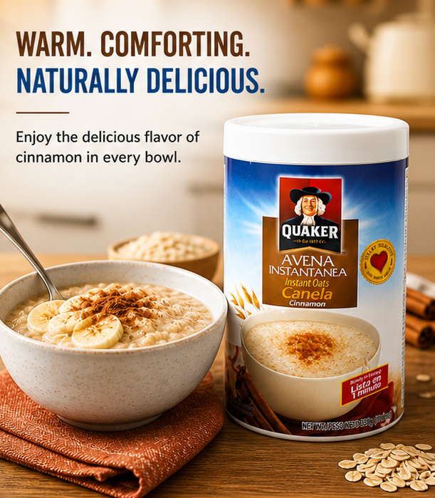 Quaker Avena with Cinnamon 11.6 oz