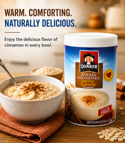Quaker Avena with Cinnamon 11.6 oz