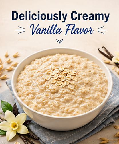 Quaker Instant Oatmeal Vanilla Flavor 100% Whole Grains Source of Fiber and Protein 34.8 oz