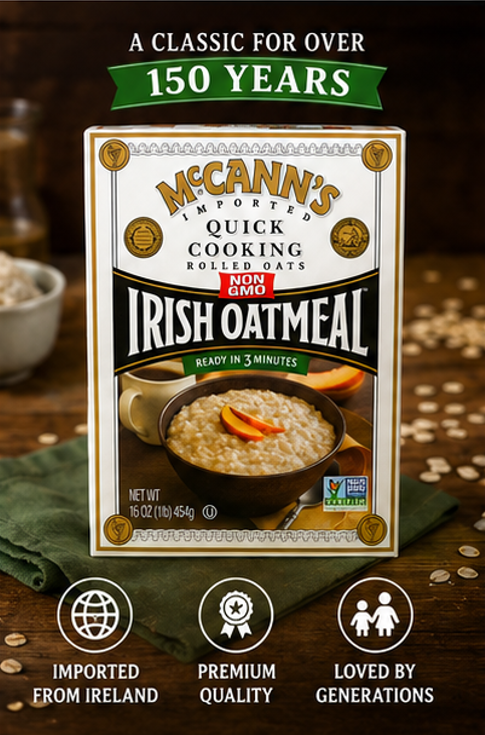 McCann's Irish Oatmeal Quick Cooking Irish Oatmeal