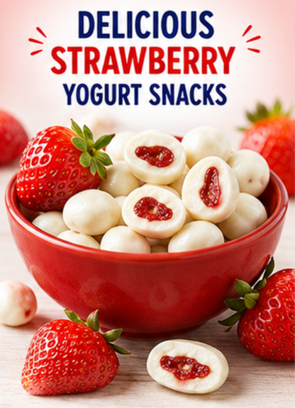 Welch's Strawberry Fruit'n Yogurt Snacks 8 Pouches (Pack of 2)