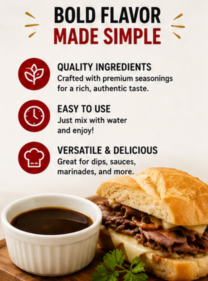 Johnny's French Dip Au Jus Concentrated Sauce 8 fl oz