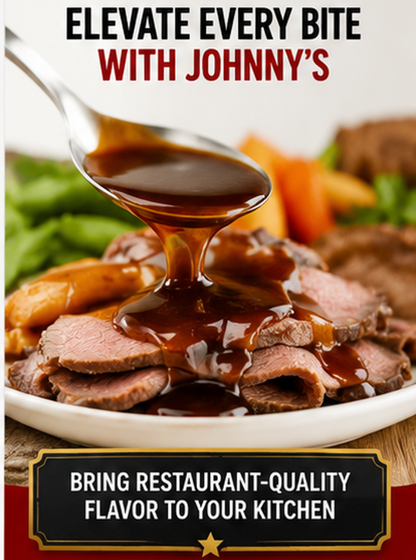 Johnny's French Dip Au Jus Concentrated Sauce 8 fl oz