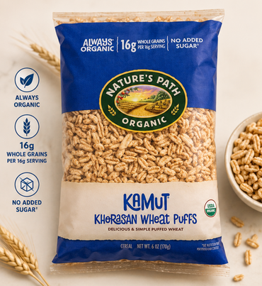 Nature's Path Organic Kamut Puffs Cereal 6 oz