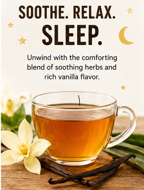 Celestial Seasonings Sleepytime Vanilla Tea Bags Herbal Tea Vanilla Flavor 20 ct