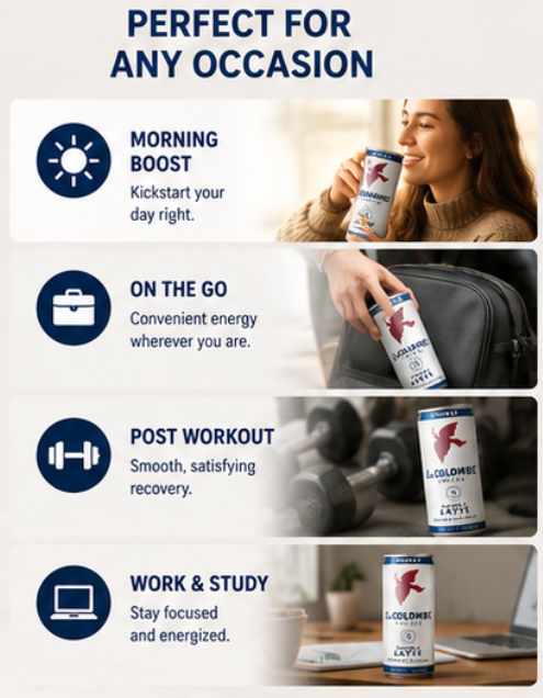 La Colombe Double Shot Draft Latte Cold-Pressed Espresso and Frothed Milk 9 Fluid oz Ready to Drink Grab And Go Coffee