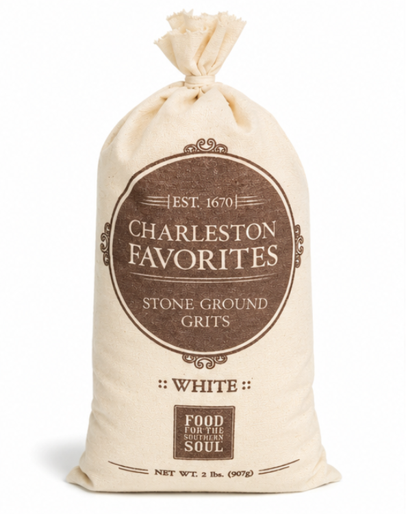 Charleston Favorites Stone Ground Grits White 2 lbs