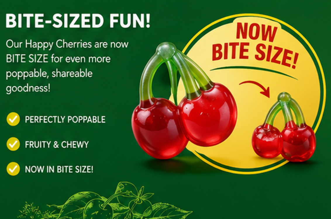 Haribo Twin Cherries Gummies Cherry Flavored 5 oz