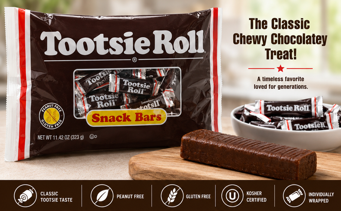 Tootsie Roll Snack Bars 11.42 oz