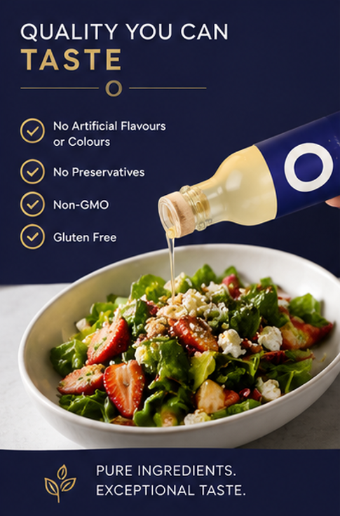 O Olive Oil California Champagne Vinegar 10.1 fl oz