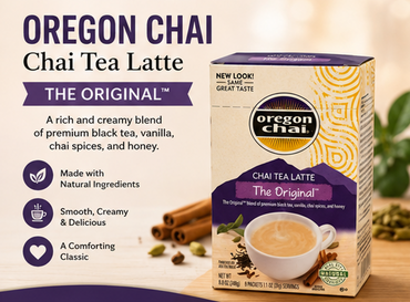 Oregon Chai Original Chai Tea Latte Mix Instant 24 Packets (Pack of 3)