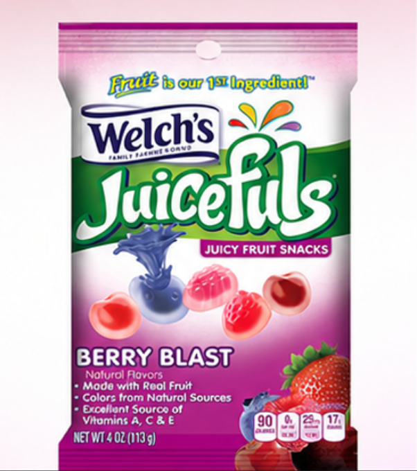 Welch's Juicefuls Berry Blast Fruit Snacks 4 oz