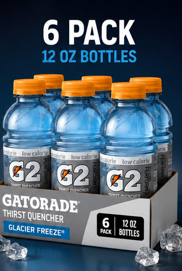 Gatorade G2 All Stars Glacier Freeze Low Calorie Sports Drink 12 fl oz