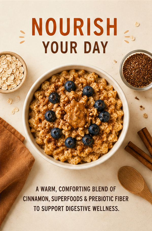 Purely Elizabeth Superfood Vegan Oatmeal Classic Cinnamon 9.12 Oz 6 Packets