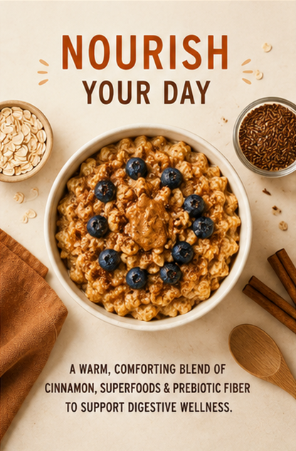 Purely Elizabeth Superfood Vegan Oatmeal Classic Cinnamon 9.12 Oz 6 Packets