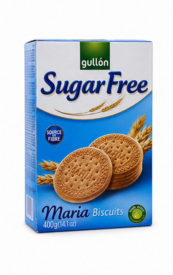 Gullon Sugar Free Maria Biscuits 400g