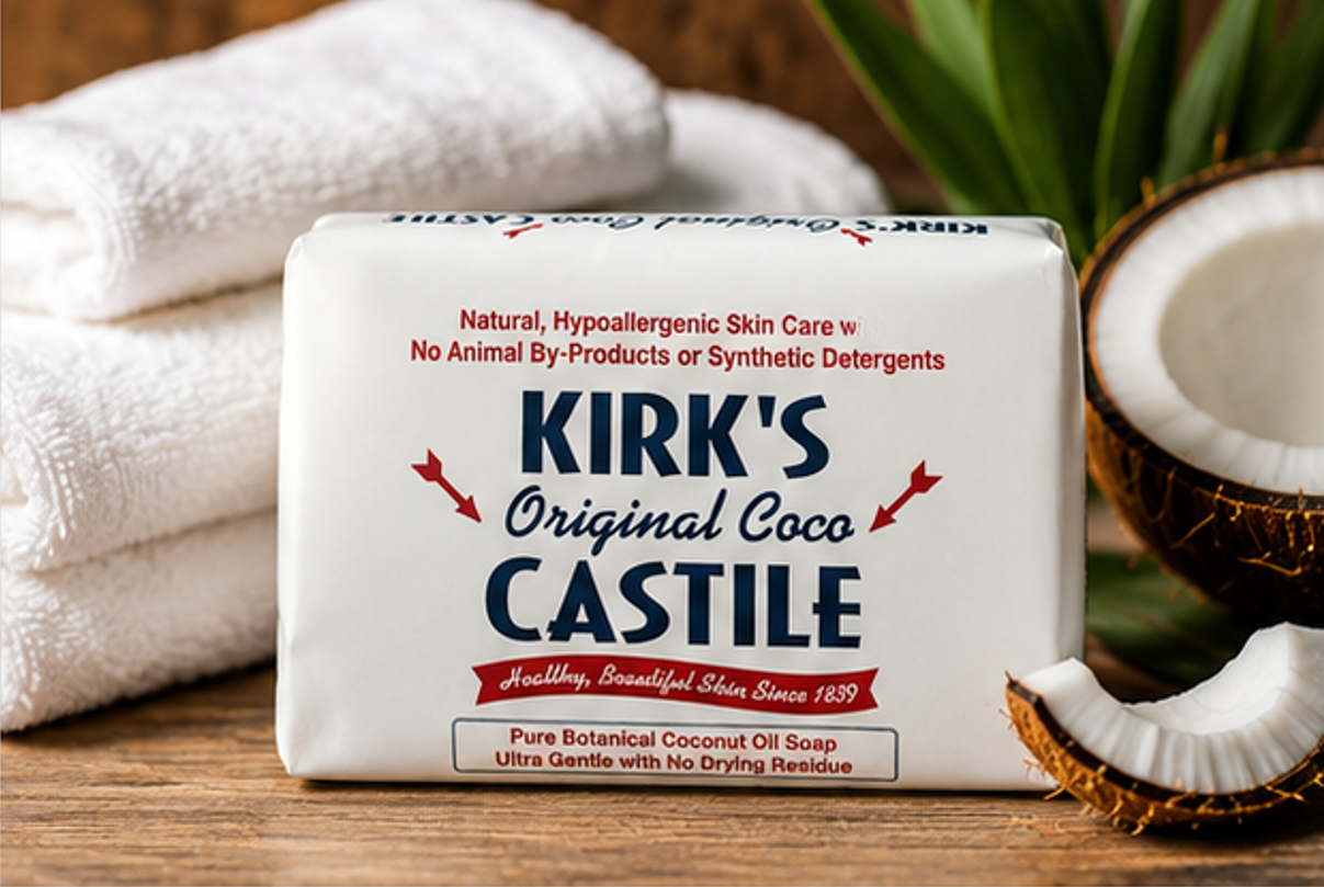 Kirk's Original Coco Castile Bar Soap 4 oz