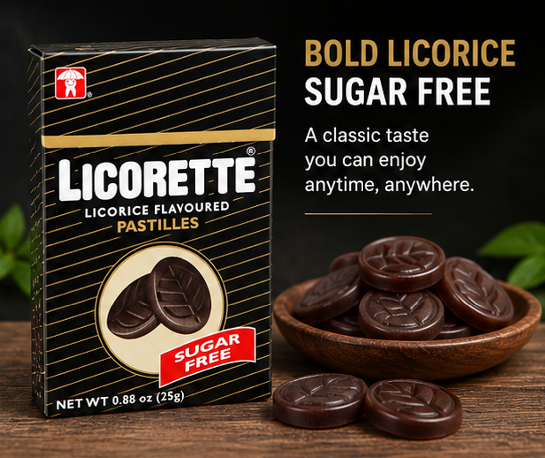 LICORETTE Sugar Free Hard Candy 0.88 oz Boxes