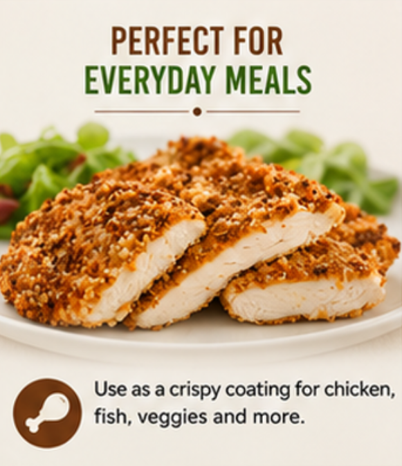 Cauli Crunch | Original Gluten Free Cauliflower Bread Crumbs  Bread-Free Breadcrumbs, Certified Gluten Free + NON-GMO, Vegan, Kosher Bread Crumbs, All Natural (Original)