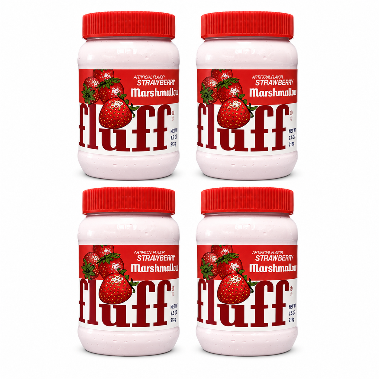 Marshmallow Fluff Strawberry Flavor Marshmallow Spread 7.5 oz