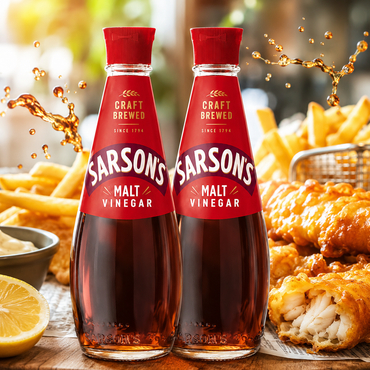 Sarson's Malt Vinegar 250ml (Pack of 2)