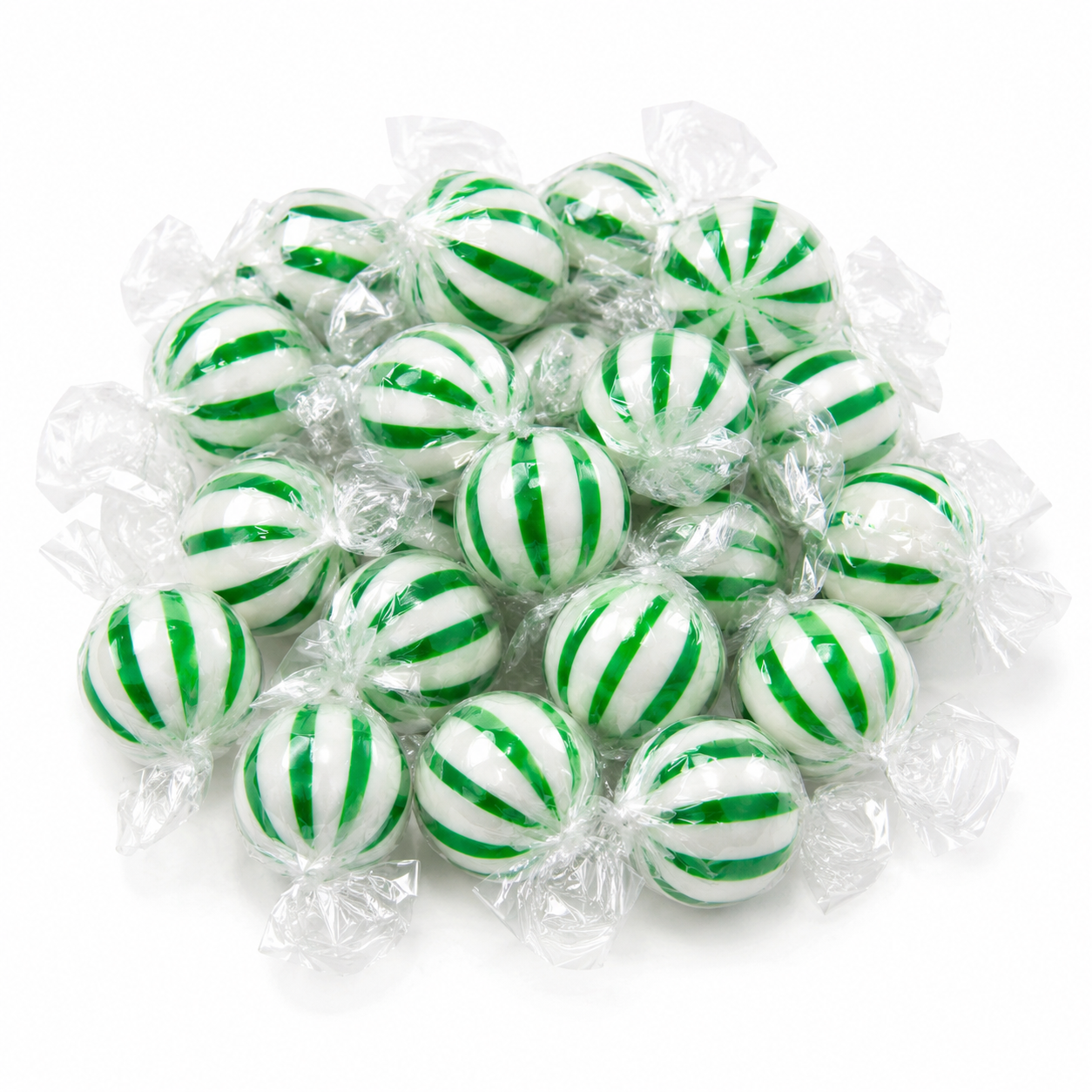 Colombina USA Jumbo Spearmint Balls Hard Candy 120 Pieces