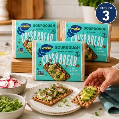 Wasa Sourdough Flatbread Crispbread 9.7 oz