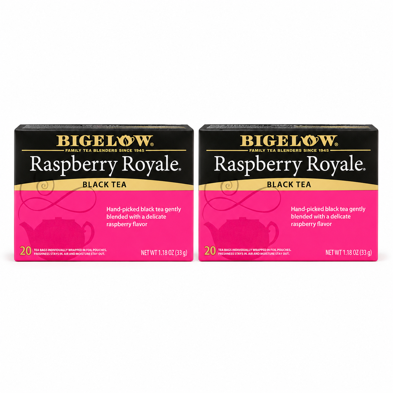 Bigelow Tea Raspberry Royale Tea Bags 20 ct