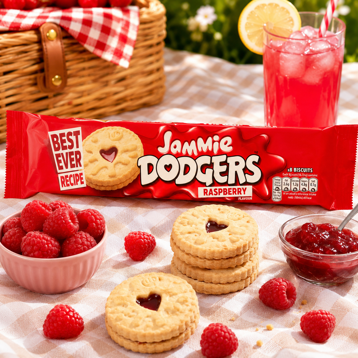 Burtons Jammie Dodgers Original Cookies 140g (Pack of 1)