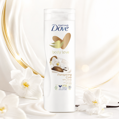 Dove Purely Pampering Indulgent Body Lotion for Unisex, 13.6 Ounce