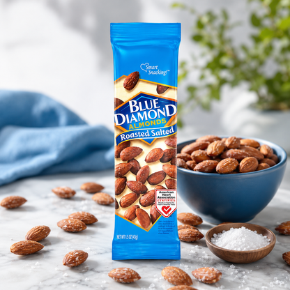 Blue Diamond Almonds Roasted Salted 1.5 oz