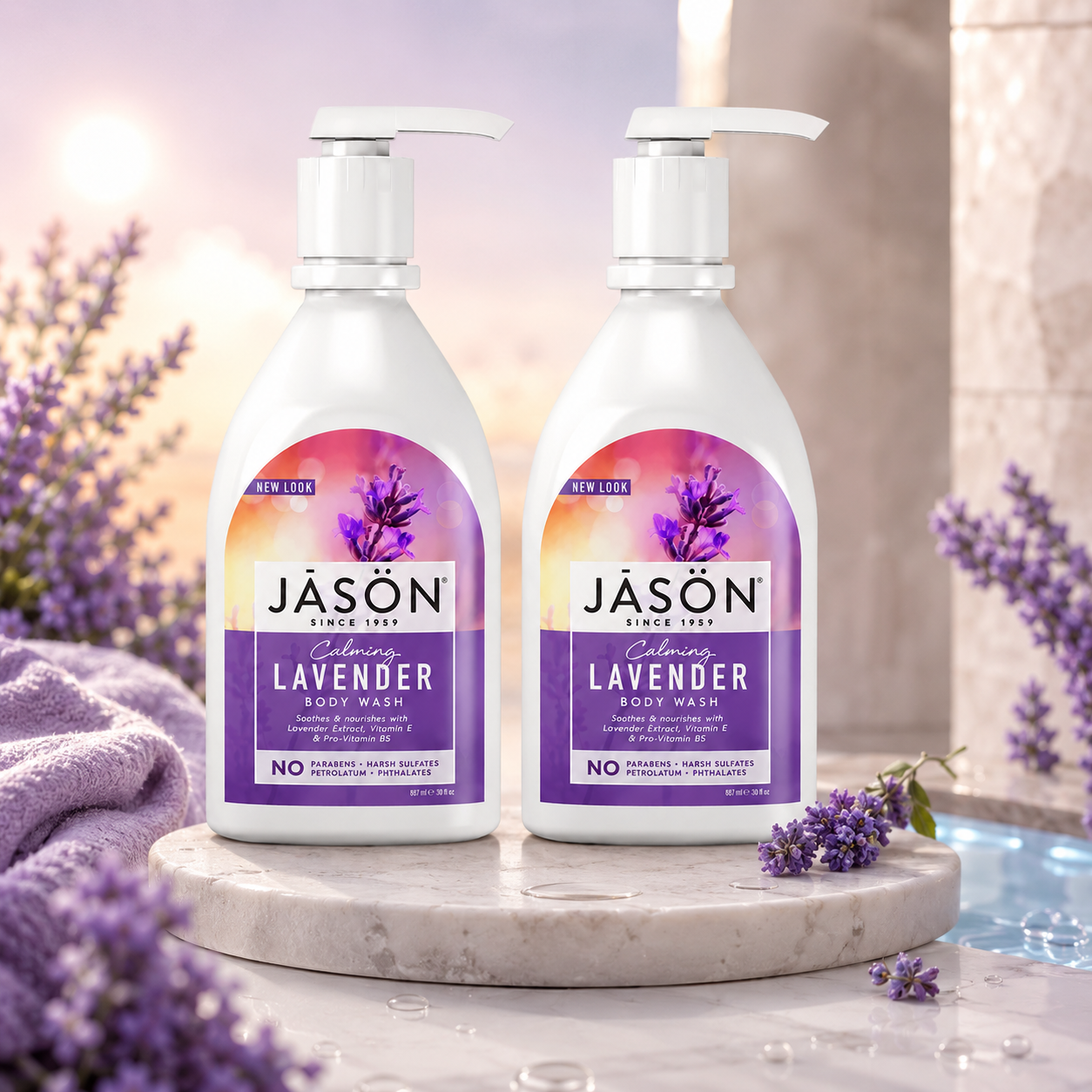 JASON Calming Lavender Body Wash 30 oz
