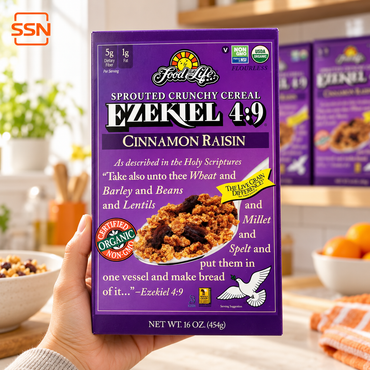 Food for life Ezekiel 4:9 Cereal Cinnamon Raisin 16 oz Food For Life