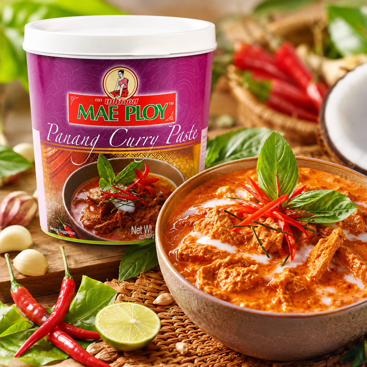 Mae Ploy Panang Curry Paste 14 oz