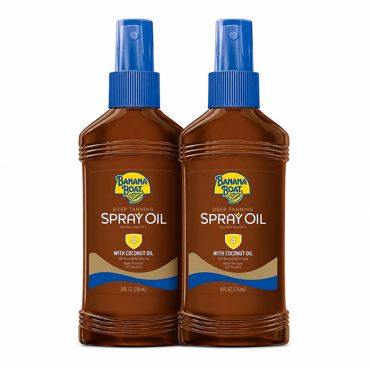 Banana Boat Deep Tanning SPF#4 Spray Oil With Coconut Oil 236ml