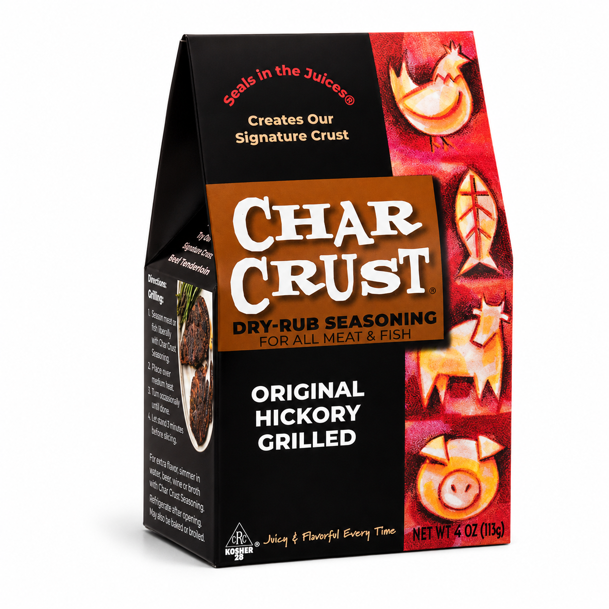 Char Crust Hickory Grill Rub Seasoning 4 oz