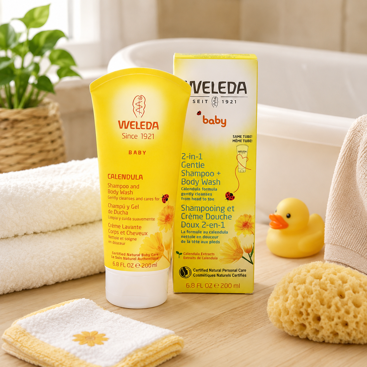 Weleda Shampoo Body Wash Calendula 6.8 OZ