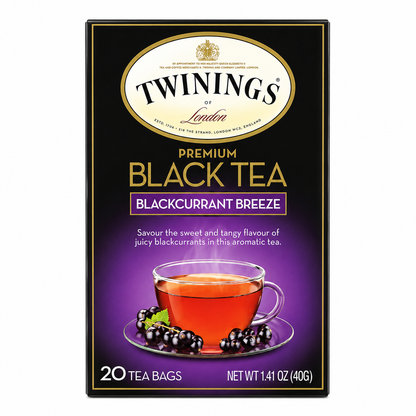 Twinings Blackcurrant Breeze Flavored Tea 20 Count