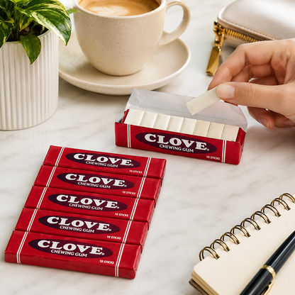 Clove Gum 5 Sticks Chewing Gum