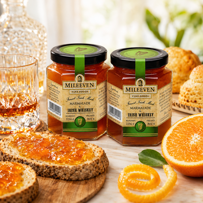 Mileeven Irish Whiskey Marmalade / 7.9 oz per Jar 7.94 oz