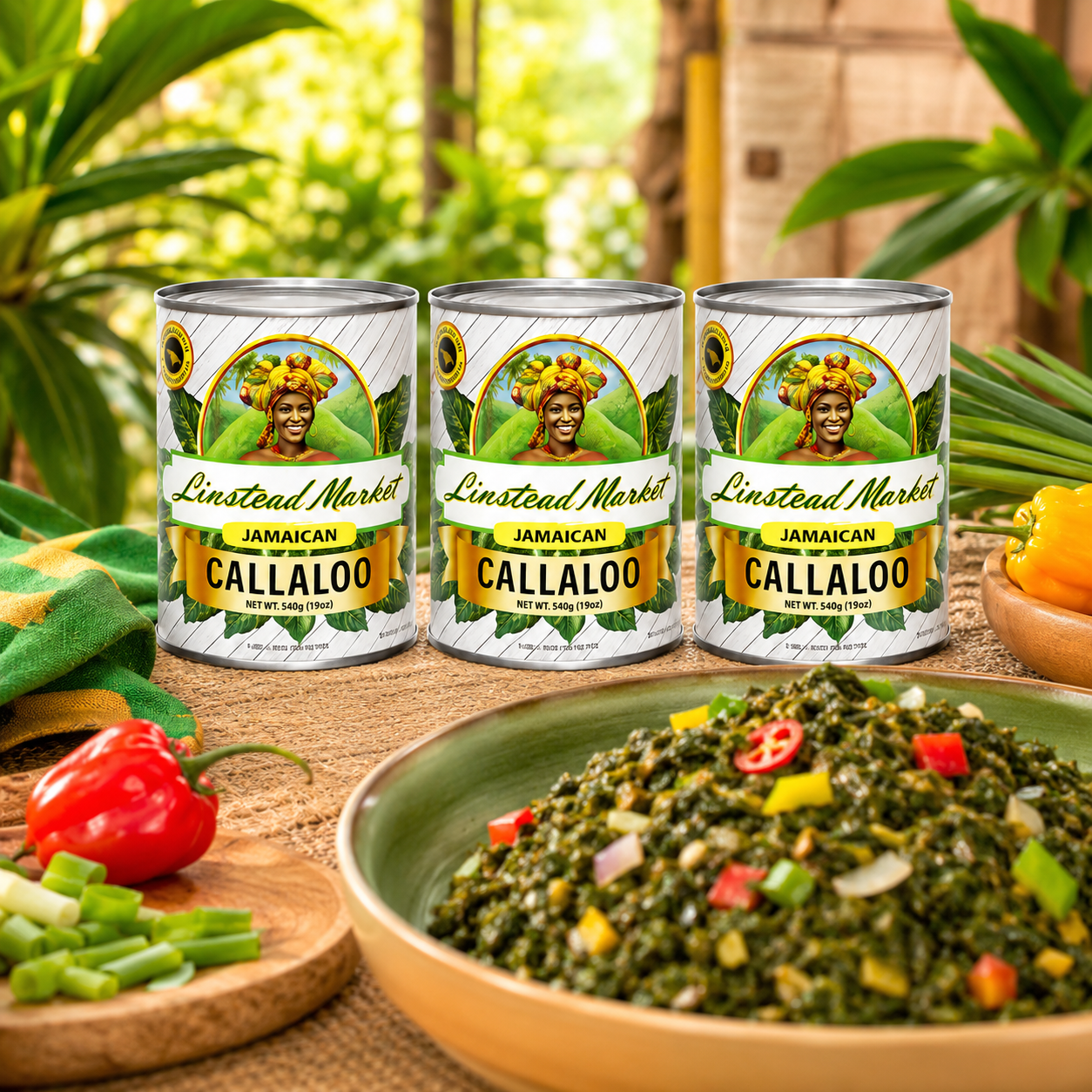 Linstead Market Jamaica Callaloo 19 oz
