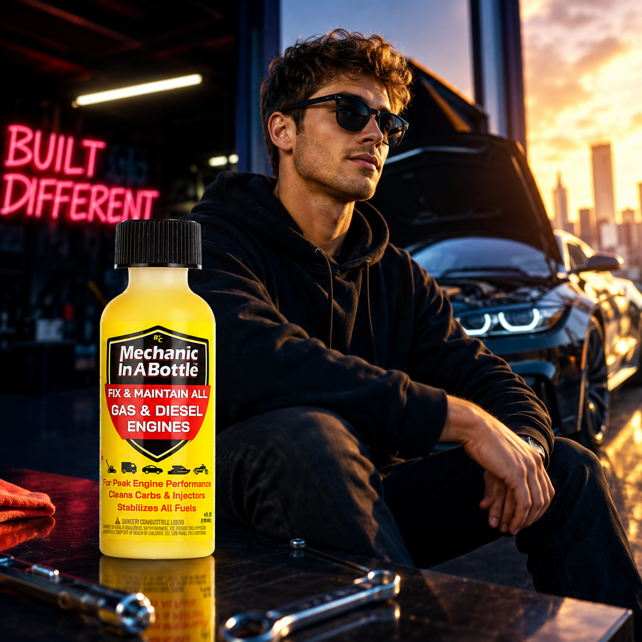 Mechanic in A Bottle 4 oz Bottle (Pack of 2)