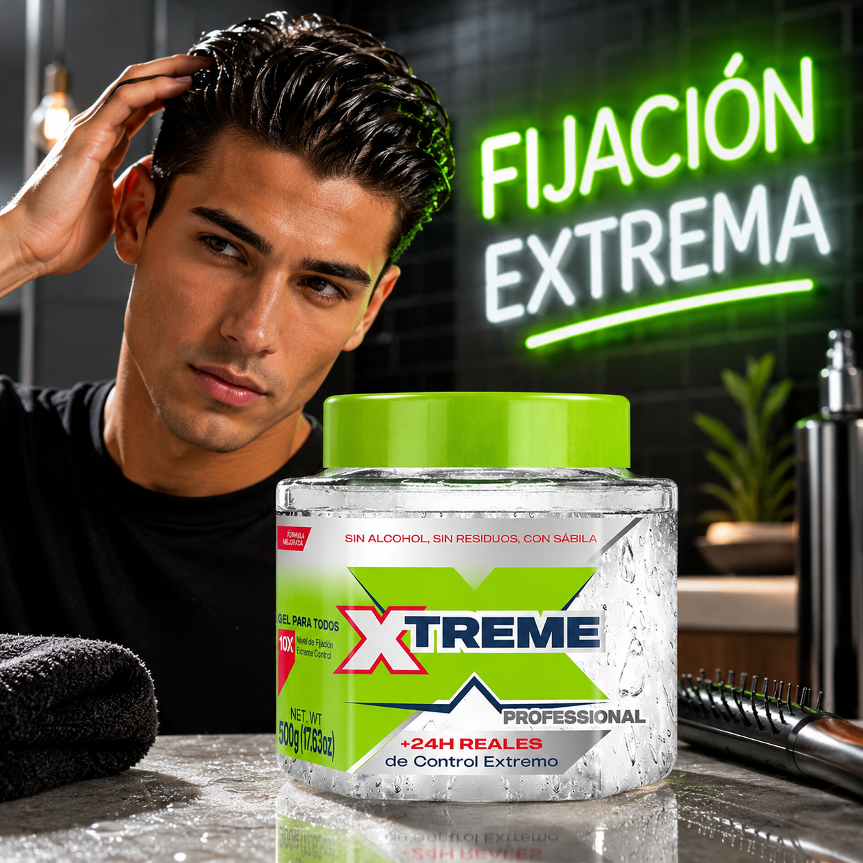 Xtreme Professional Wet Line Styling Gel Extra Hold 17.63oz