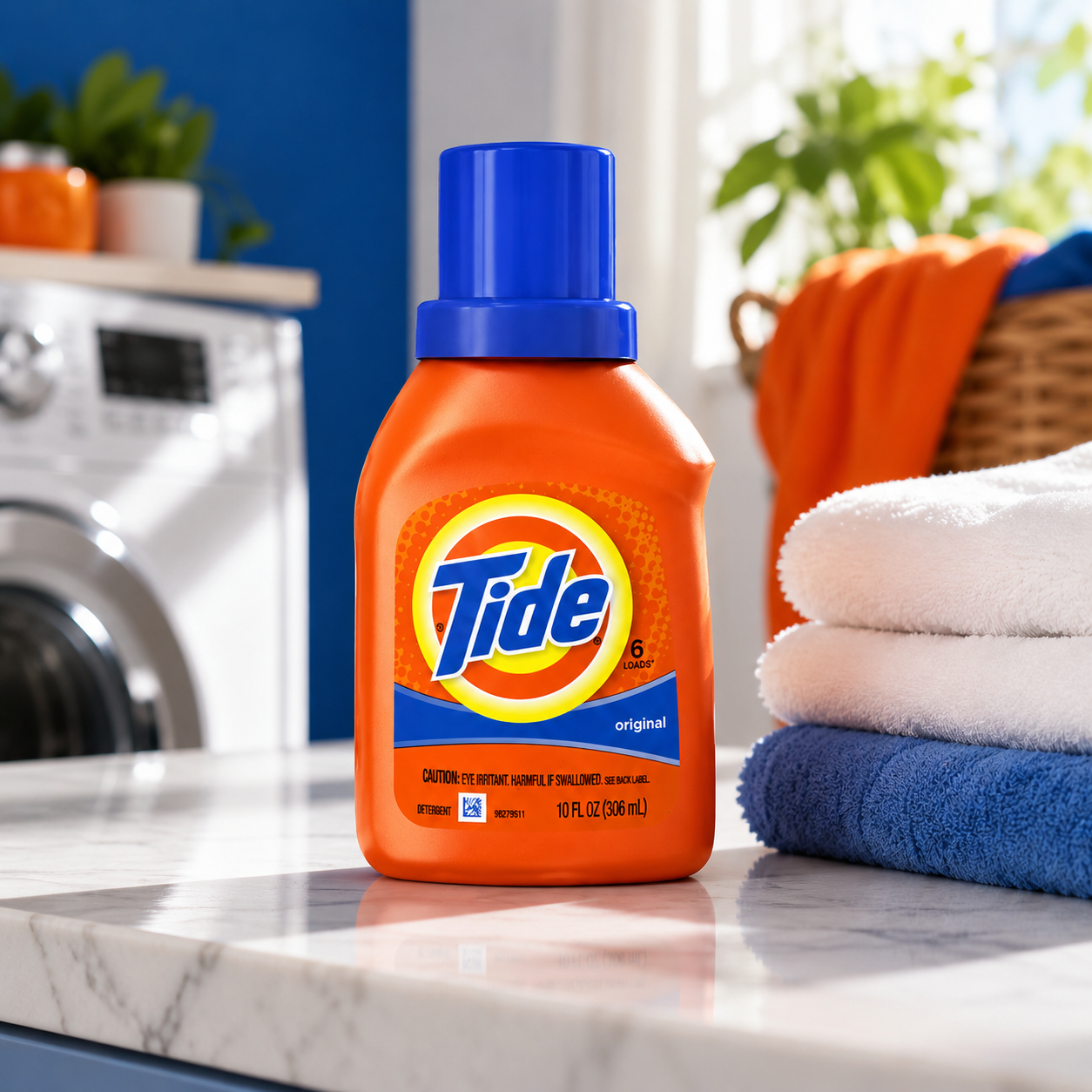 Tide Liquid Laundry Detergent, Original Scent, Travel Size 10oz (Pack of 3)