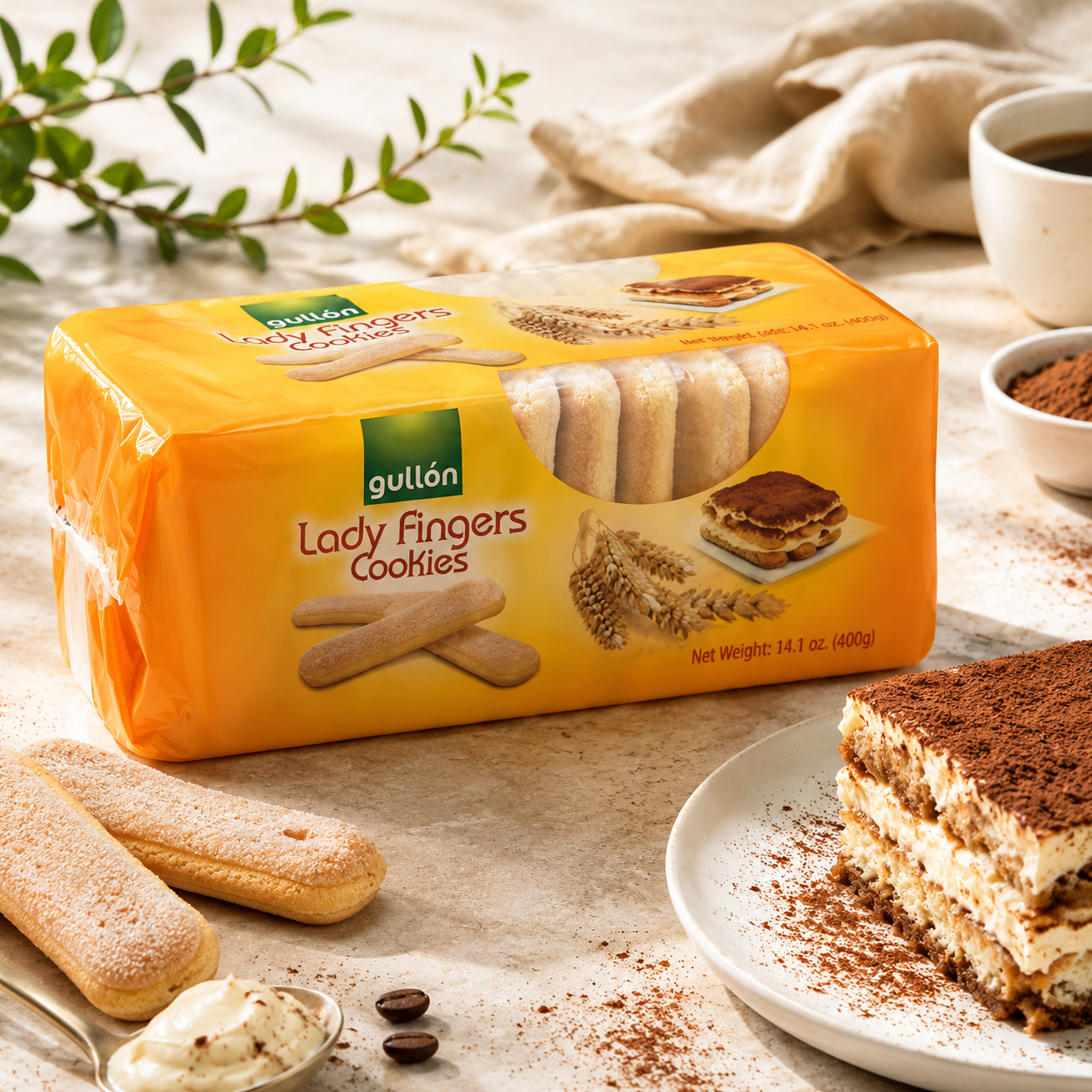 GULLON Lady Fingers Cookies 14.1 oz
