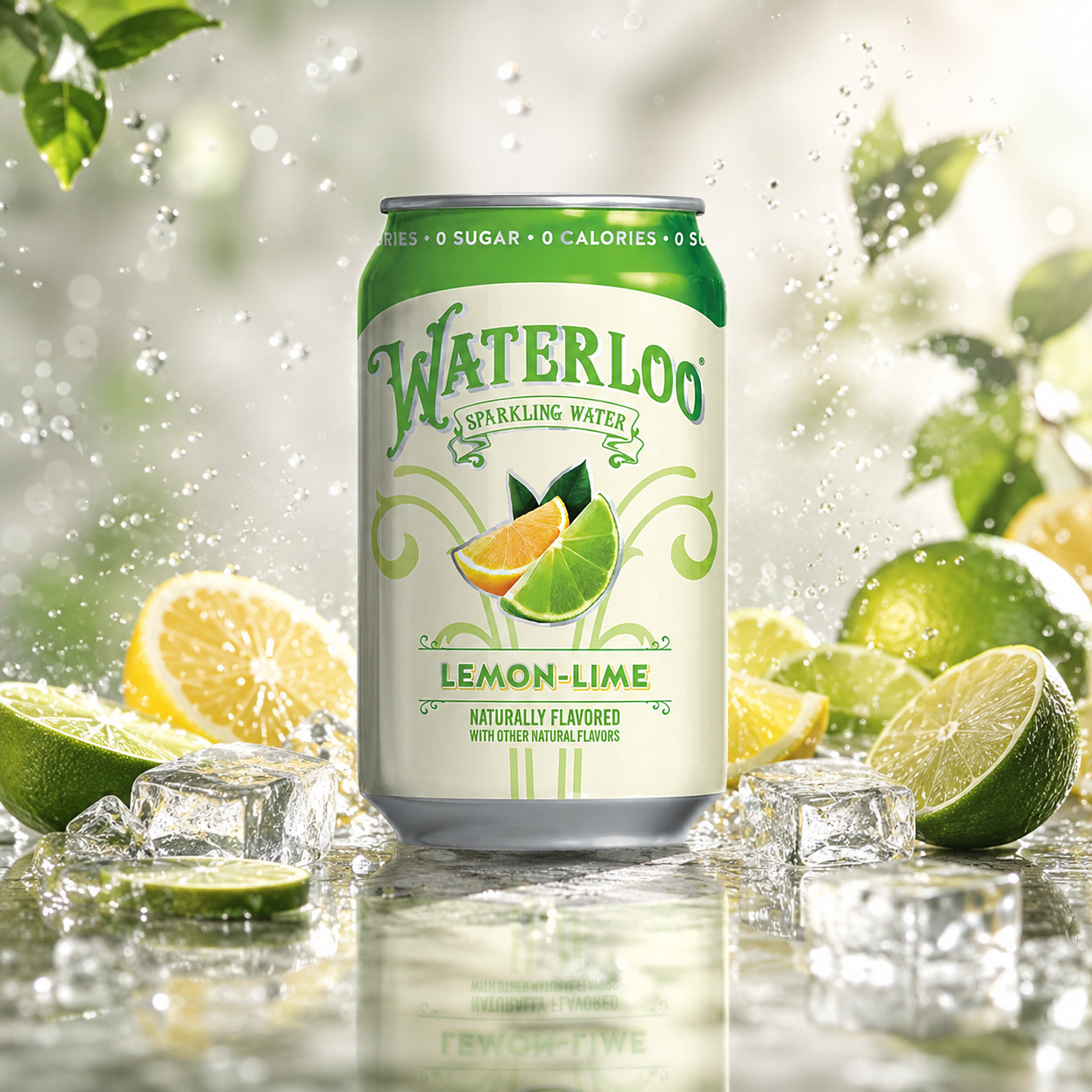 Waterloo Sparkling Water Lemon-Lime Sparkling Water 12 Fl Oz