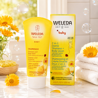 Weleda Shampoo Body Wash Calendula 6.8 OZ