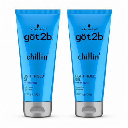 Got2B Chillin Gel Light Hold 6 Ounce (Pack of 2)