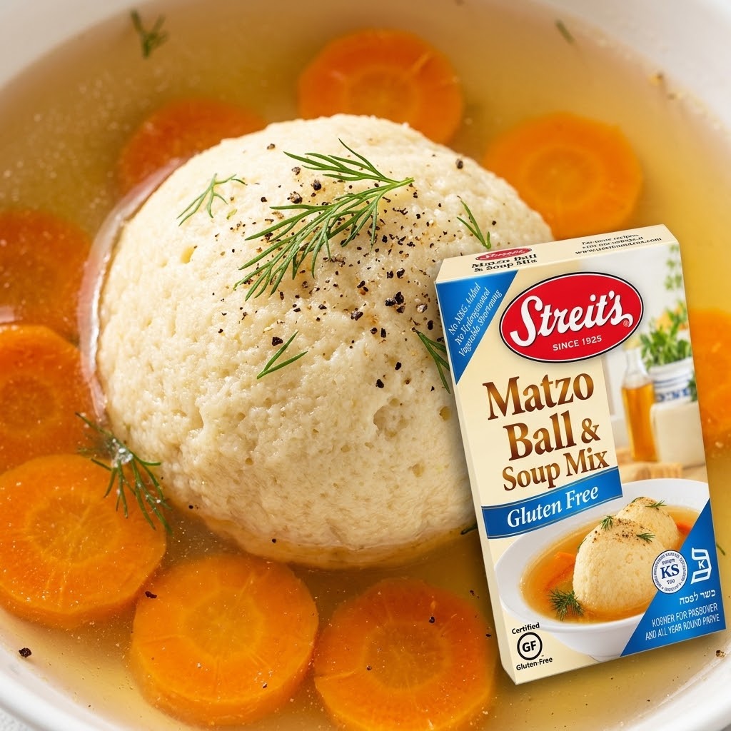Streits, Mix Matzo Ball And Soup Gluten Free, 4.5 oz Streit's